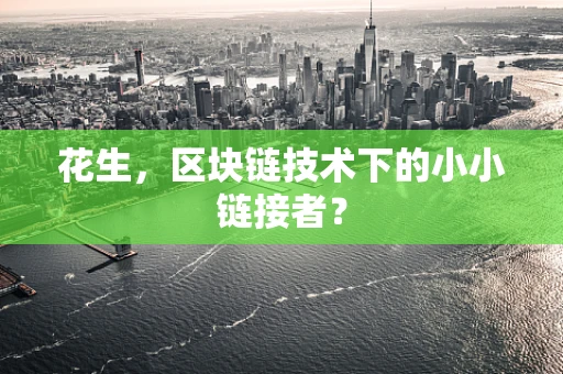 花生，区块链技术下的小小链接者？