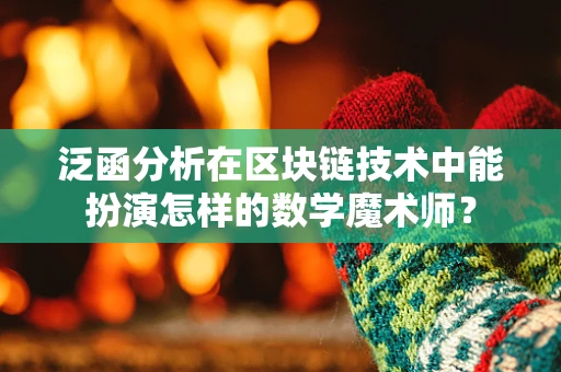 泛函分析在区块链技术中能扮演怎样的数学魔术师？