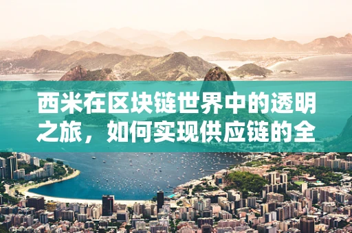 西米在区块链世界中的透明之旅，如何实现供应链的全程追踪？