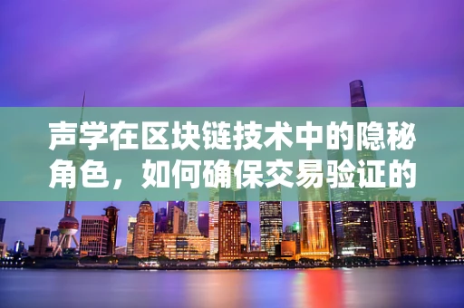 声学在区块链技术中的隐秘角色，如何确保交易验证的无声胜有声？