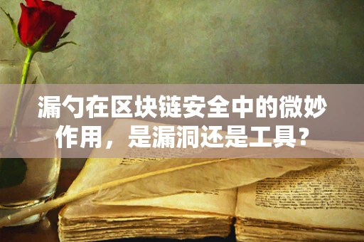 漏勺在区块链安全中的微妙作用，是漏洞还是工具？