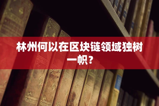 林州何以在区块链领域独树一帜？