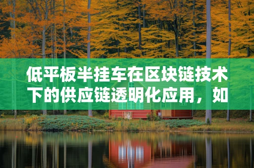 低平板半挂车在区块链技术下的供应链透明化应用，如何确保每一环节的不可篡改性？