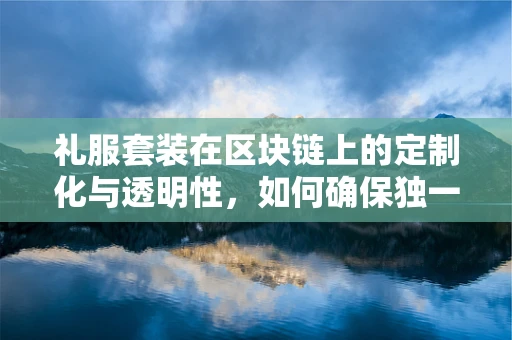 礼服套装在区块链上的定制化与透明性，如何确保独一无二且公平交易？