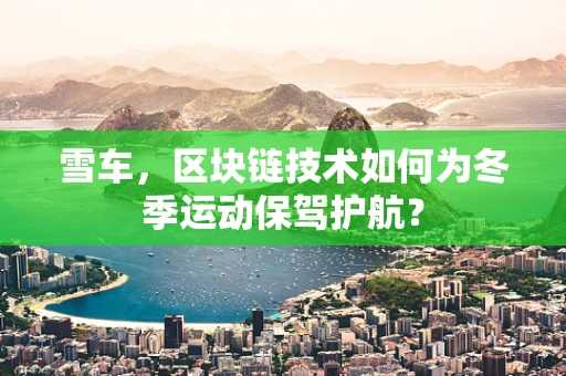雪车，区块链技术如何为冬季运动保驾护航？