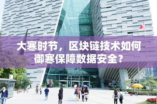 大寒时节，区块链技术如何御寒保障数据安全？