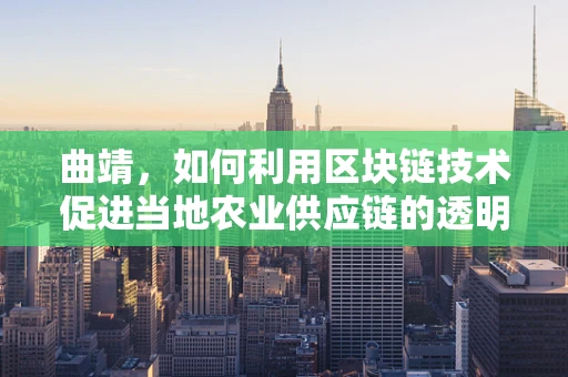 曲靖，如何利用区块链技术促进当地农业供应链的透明度与效率？