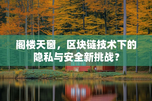 阁楼天窗，区块链技术下的隐私与安全新挑战？