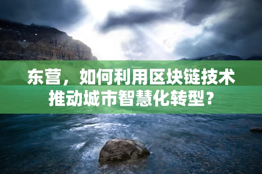东营，如何利用区块链技术推动城市智慧化转型？