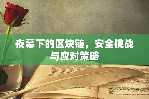 夜幕下的区块链，安全挑战与应对策略