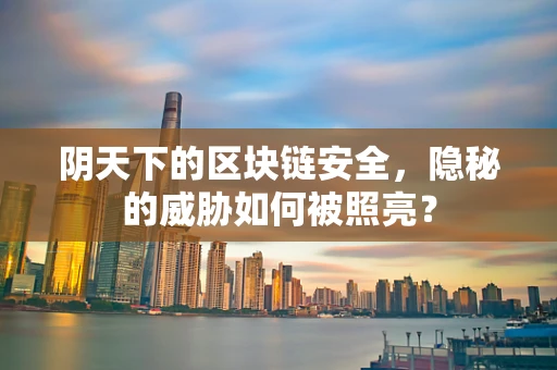 阴天下的区块链安全，隐秘的威胁如何被照亮？