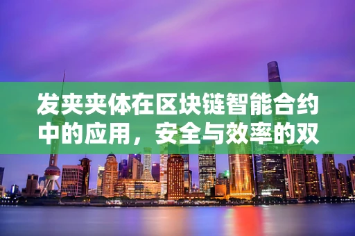 发夹夹体在区块链智能合约中的应用，安全与效率的双重挑战？