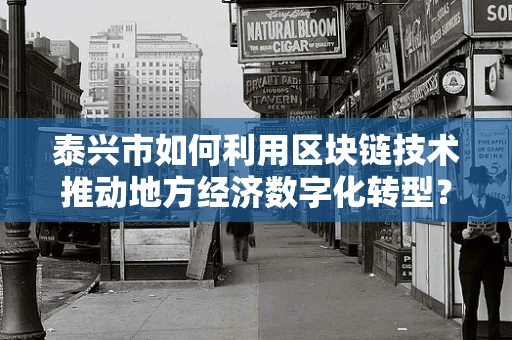 泰兴市如何利用区块链技术推动地方经济数字化转型？