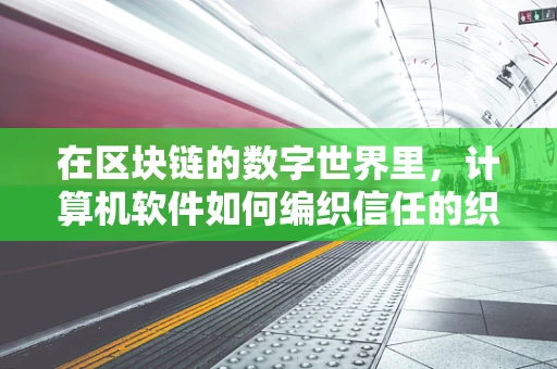 在区块链的数字世界里，计算机软件如何编织信任的织锦？