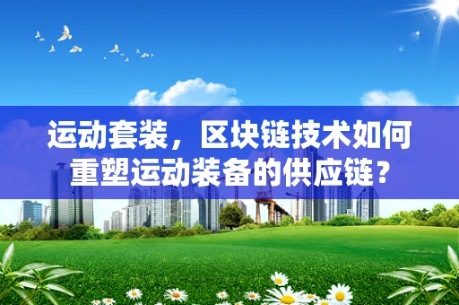 运动套装，区块链技术如何重塑运动装备的供应链？