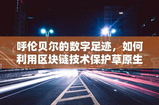 呼伦贝尔的数字足迹，如何利用区块链技术保护草原生态？