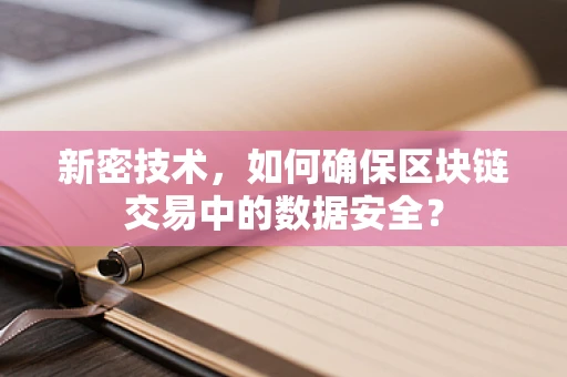 新密技术，如何确保区块链交易中的数据安全？