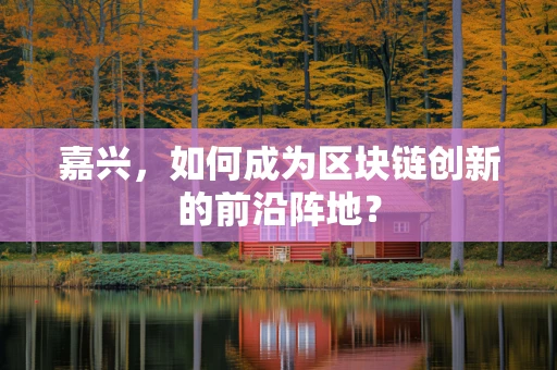 嘉兴，如何成为区块链创新的前沿阵地？