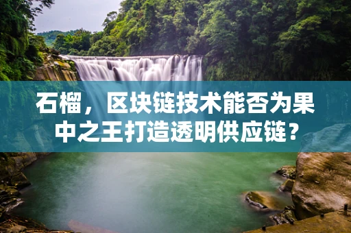 石榴，区块链技术能否为果中之王打造透明供应链？