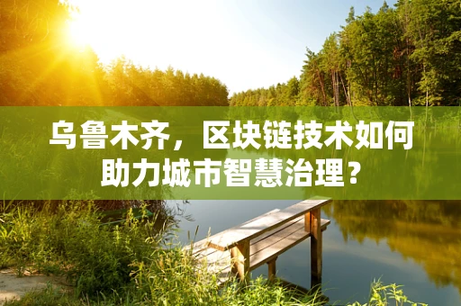 乌鲁木齐，区块链技术如何助力城市智慧治理？