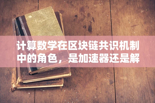计算数学在区块链共识机制中的角色，是加速器还是解谜游戏？