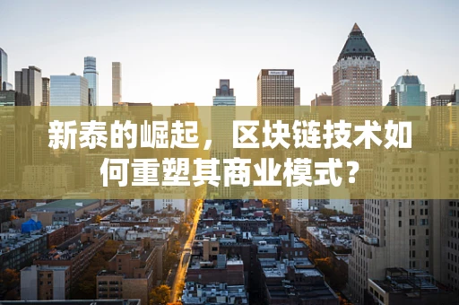 新泰的崛起，区块链技术如何重塑其商业模式？