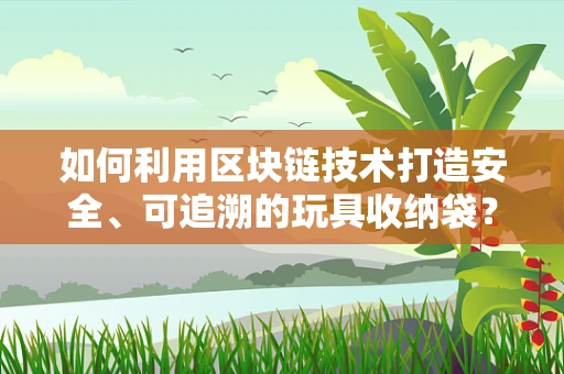 如何利用区块链技术打造安全、可追溯的玩具收纳袋？