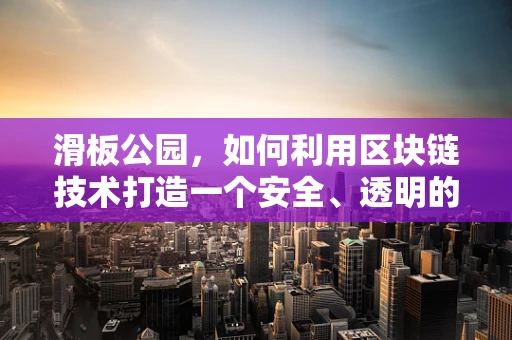 滑板公园，如何利用区块链技术打造一个安全、透明的共享空间？