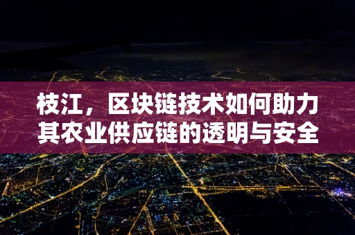 枝江，区块链技术如何助力其农业供应链的透明与安全？
