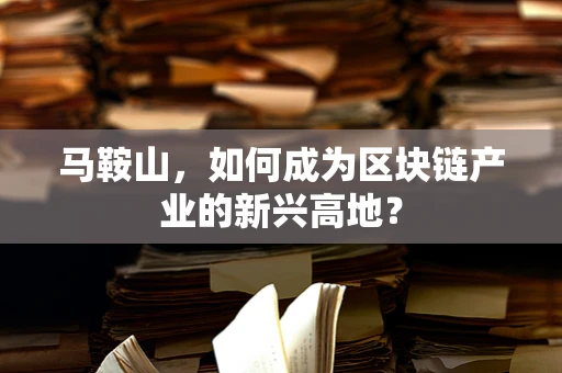 马鞍山，如何成为区块链产业的新兴高地？