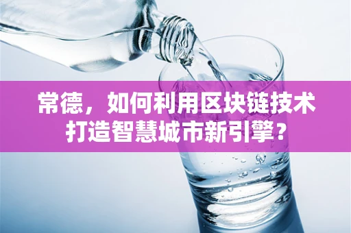 常德，如何利用区块链技术打造智慧城市新引擎？