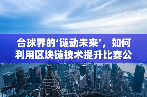 台球界的‘链动未来’，如何利用区块链技术提升比赛公正性与透明度？