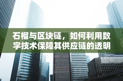 石榴与区块链，如何利用数字技术保障其供应链的透明与安全？