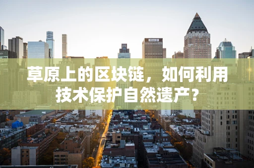 草原上的区块链，如何利用技术保护自然遗产？