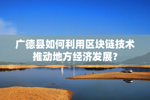 广德县如何利用区块链技术推动地方经济发展？