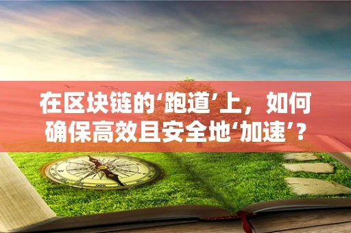 在区块链的‘跑道’上，如何确保高效且安全地‘加速’？