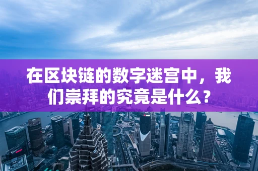 在区块链的数字迷宫中，我们崇拜的究竟是什么？
