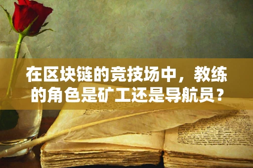 在区块链的竞技场中，教练的角色是矿工还是导航员？