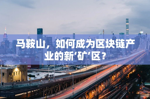 马鞍山，如何成为区块链产业的新‘矿’区？