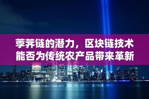 荸荠链的潜力，区块链技术能否为传统农产品带来革新？