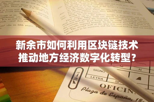 新余市如何利用区块链技术推动地方经济数字化转型？