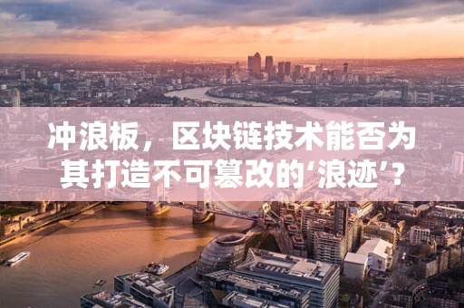 冲浪板，区块链技术能否为其打造不可篡改的‘浪迹’？