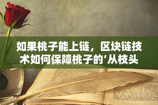 如果桃子能上链，区块链技术如何保障桃子的‘从枝头到餐桌’？