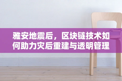 雅安地震后，区块链技术如何助力灾后重建与透明管理？