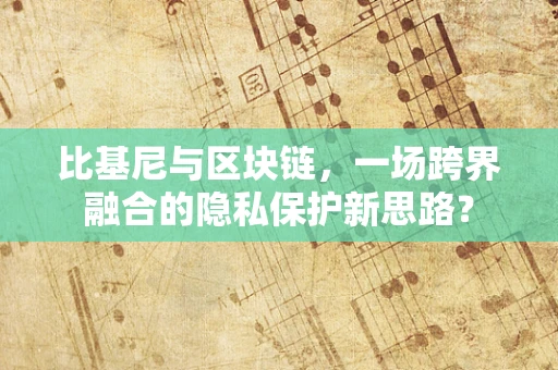 比基尼与区块链，一场跨界融合的隐私保护新思路？