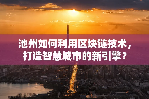 池州如何利用区块链技术，打造智慧城市的新引擎？