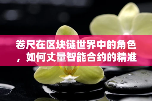 卷尺在区块链世界中的角色，如何丈量智能合约的精准度？