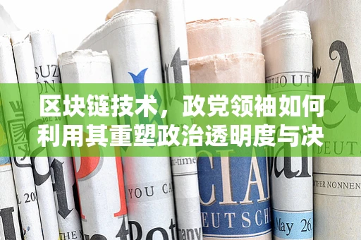 区块链技术，政党领袖如何利用其重塑政治透明度与决策效率？