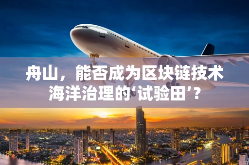 舟山，能否成为区块链技术海洋治理的‘试验田’？