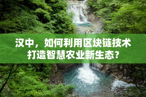 汉中，如何利用区块链技术打造智慧农业新生态？